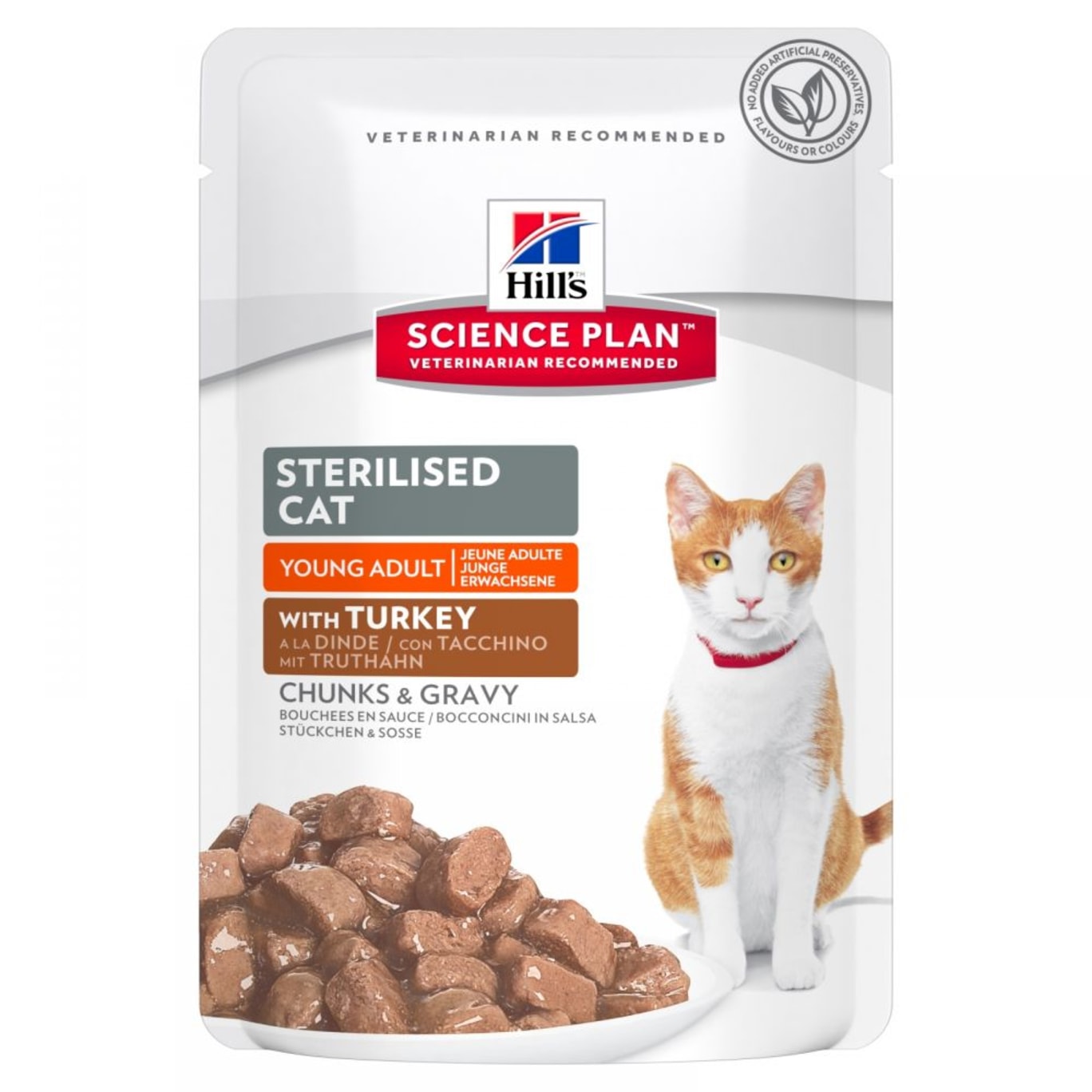 Hills SP Feline Young Adult Sterilised Curcan 85 g, Hill's Science Plan ...