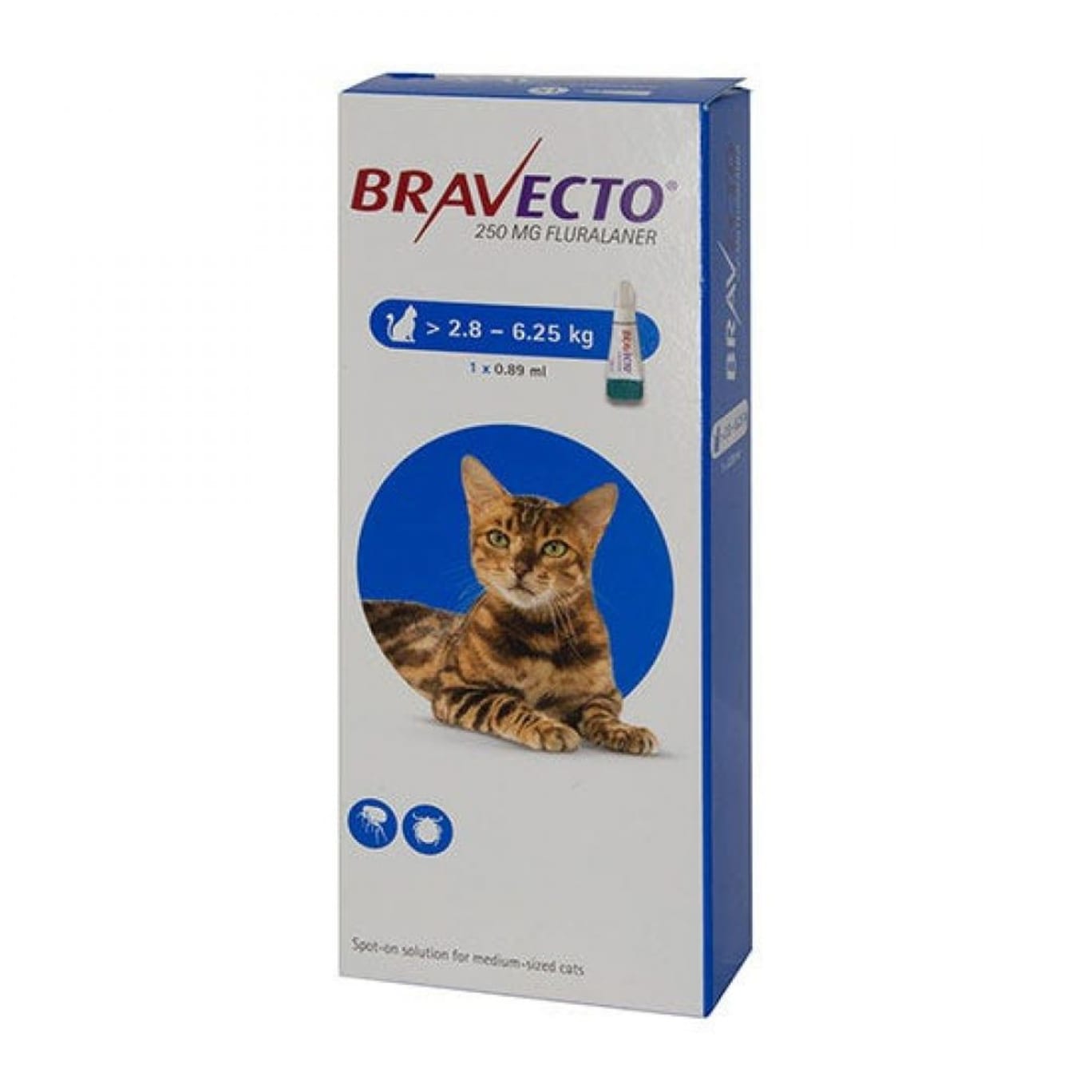 waterproof in case lightly Bravecto solutie spot-on pentru pisici 250mg (2,8-6,25 kg) - 1 pipeta,  Bravecto, Bravecto Pisici - Antiparazitar Extern - Efect 3 Luni - CatShop