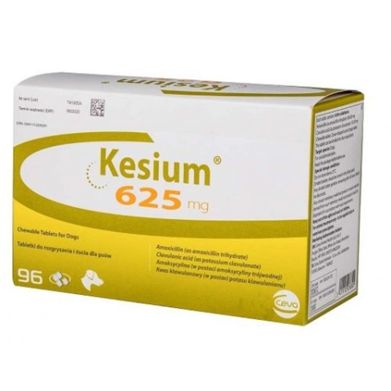 Kesium 625 mg - 6 Tablete, Ceva, Kesium 250 mg - Antibiotic oral Caini